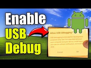 How to TURN On USB Debugging on Android Phone (Developer Options)