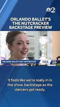 A backstage peek at Orlando Ballet's annual 'The Nutcracker'