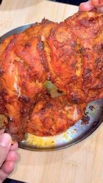 Air Fryer Chicken Tandoori 🔥 | No Oil Mess 😳 Clean Basket Result #cookingpenaz #shorts #chicken