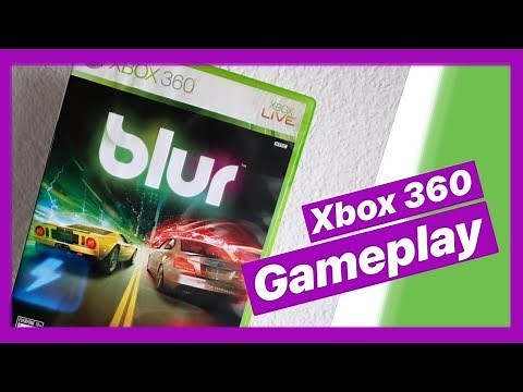 Gameplay Modo historia y Multijugador del Juego BLUR para Xbox 360 ( En Español )