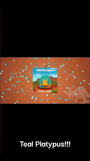 Pulling the TEAL PLATYPUS (chroma) in Blooket!