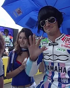 You might be cool 😎 But are you Colin Edwards on the grid in 2007 cool? 🤔 #DutchGP 🇳🇱 | MotoGP