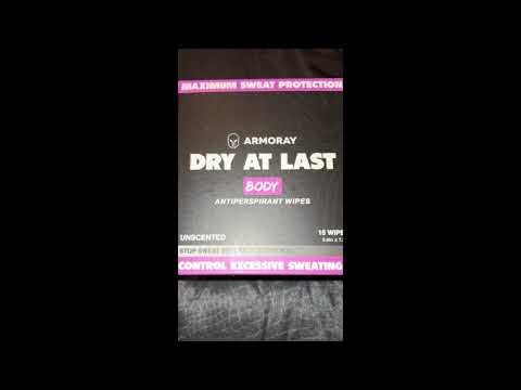 Antiperspirant Body Wipes — Stay Dry, Fresh & Confident with Armoray