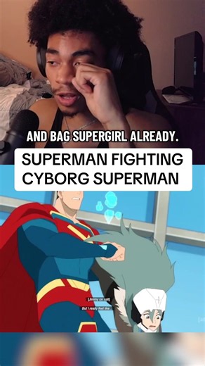 Superman fighting Cyborg Superman to protect Silver Banshee! #MyAdventuresWithSuperman #Superman #ClarkKent #DCU #jayjjalen