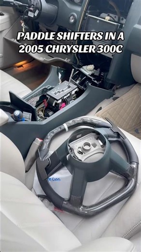 Chrysler 300C with functional paddle shifters | Mercedes AMG paddle shifters | LX Chassis Mopar