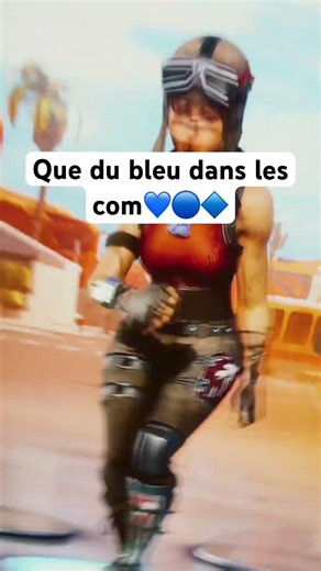 Que du bleu dans les com🫵🔥 #fortnite