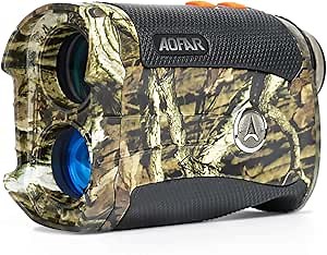 AOFAR Hunting Rangefinder for Hunting Archery, 1100 Yards with Angle and Horizontal Distance, High-Precision for Bow Hunting with Range,Speed,Scan Mode,Free Battery
