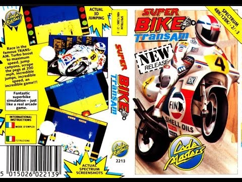 Code Masters Speccy Series 09: Super Bike TransAm (ZX Spectrum 48k/128k 1989)