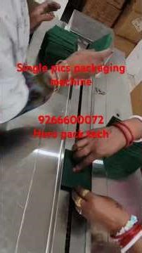 Hero pack tech flowrap packing machine #foodprocessingmachine