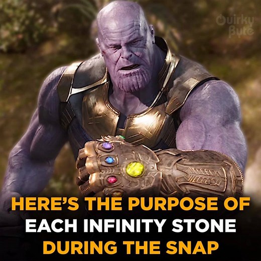 Here’s The Purpose of Each Infinity Stone During The Snap | QuirkyByte