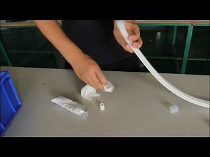 how to put led strip into silicon flex tube for diy led neon flex