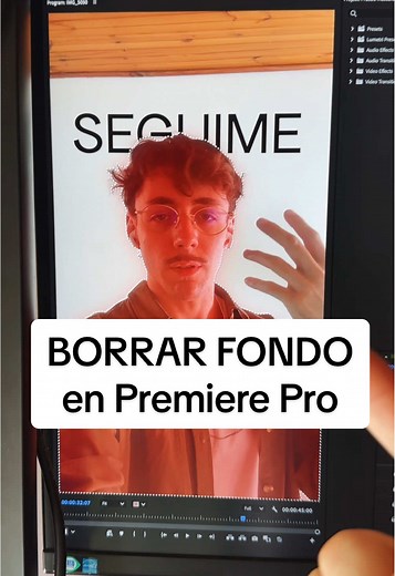 Cómo eliminar fondo en Premiere Pro fácilmente