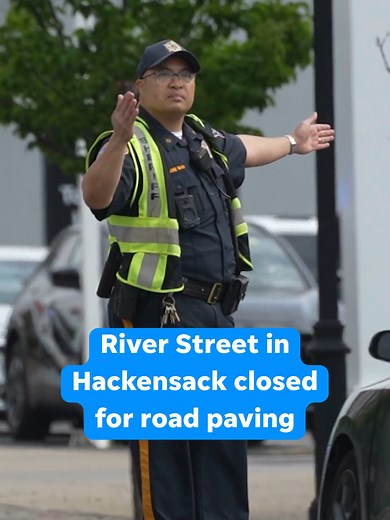 Stuck in traffic in Hackensack? A county-funded roadwork project has closed River Street. See the work timeline and how to check detour information at the link.#hackensacknj #hackensack