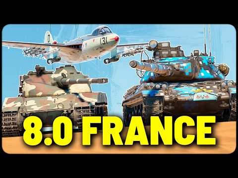 Gaijin HATES This French Lineup - 8.0 France Lineup Overview