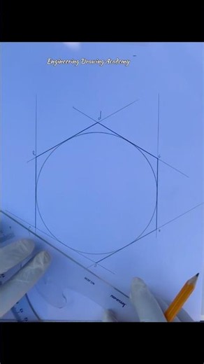 Construction of regular hexagon | Easy Geometry Tutorial