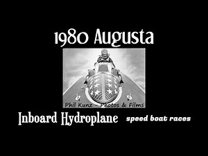 1980 Augusta, Georgia - GP Inboard Hydroplane races