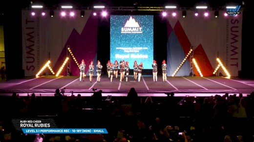 Ruby Red Cheer - Royal Rubies [2025 L3.1 Performance Rec - 10-18Y (NON) - Small Day 1] 2025 The Recreational Summit