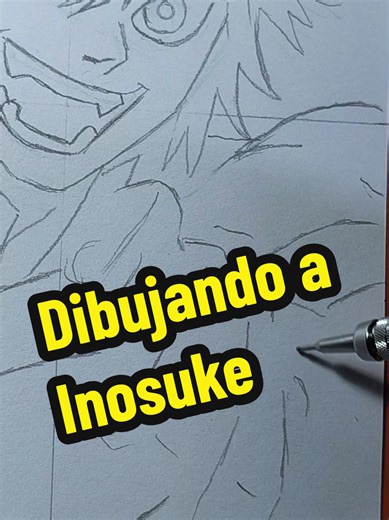 Dibujando a Inosuke Hashibira: Arte de Demon Slayer