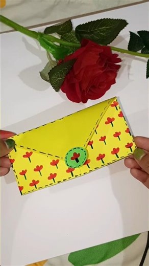 How to Make Money Envelope with Paper ✨ #shorts #envelope #diyprojects
