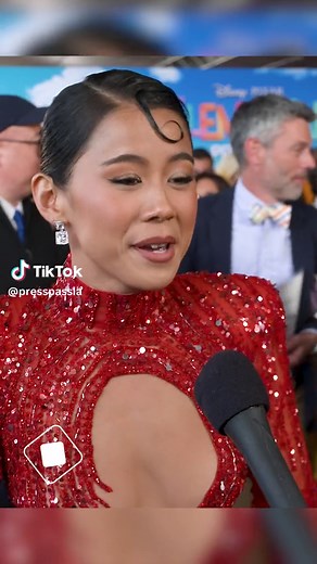 Leah Lewis from Disney Pixar's Elemental Red Carpet Premiere ​ @disneystudios @disneyplus @pixar #pov #foryou #foryoupage❤️❤️ #disney #disneyplusvoices #pixar #premiere #hollywood #redcarpet #celebrity #leahlewis #interview #getwhatmatters #ppla