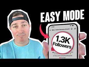 Getting 1,000 Followers is EASY (here's how to do it)