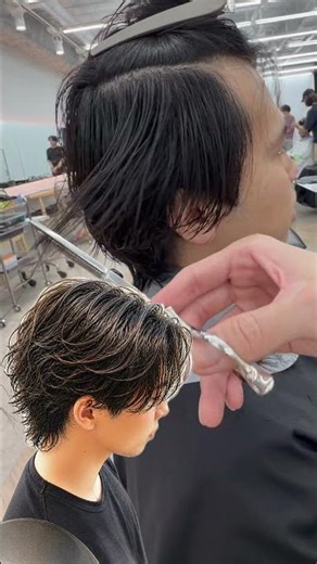 【ニュアンスサーフカール】#shorts #栄メンズパーマ #栄サーフカール＃栄ニュアンスサーフ #栄フェザーパーマ #fifth