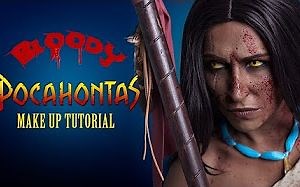 【Make Up By Utnicka】［血腥宝嘉康蒂］主题妆容教程！（#迪士尼女主崩坏系列）【风中奇缘】