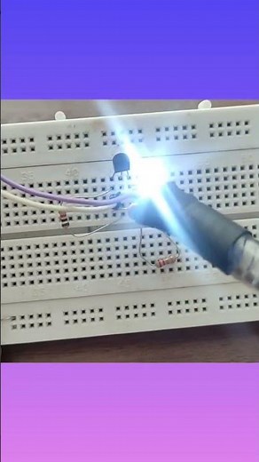 How to make photocell circuit with 2N2222 transistor