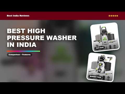Best High Pressure Washer in India | High pressure washer