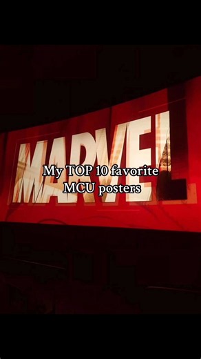 Top 10 favourite MCU Posters 🎬 #marvel #mcu #marvelmovies #posters #viral #youtube #shorts