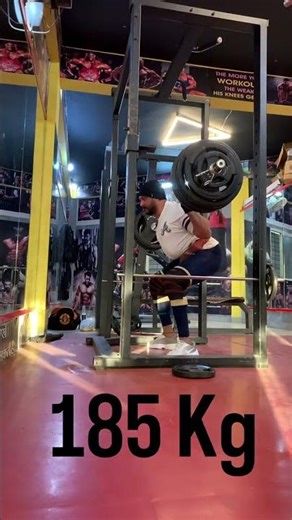 Leg Day Madness 💀🔥 Squat Progression: 0 to 190 KG Strength Journey🔥 #Workouttips-Gokulpatidar