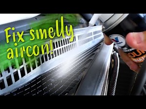 Smelly Aircon? Here's a 5 minute fix to remove that mouldy AC smell from your car air conditioning!