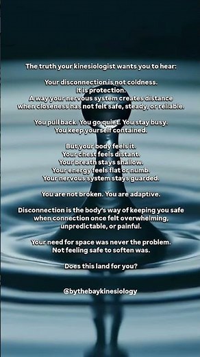 The truth about disconnection