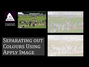 Separating out a Colour Layer Using the Apply Image Tool in Affinity Photo