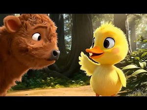 Funny Duck Song 🦆 | Cute and Funny Ducklings | Children’s Song & Kids Song