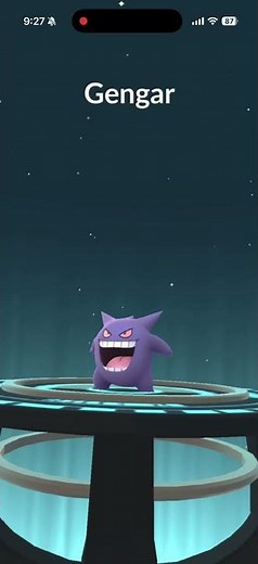 My Haunter Evolves Into Gengar In Pokemon Go