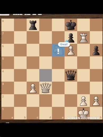Brilliant Knight Move in Chess Strategy