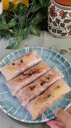 Rice Paper Roll in a Healthy Way.....