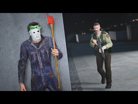 Michael Myers Serial Killer in GTA 5 RP..