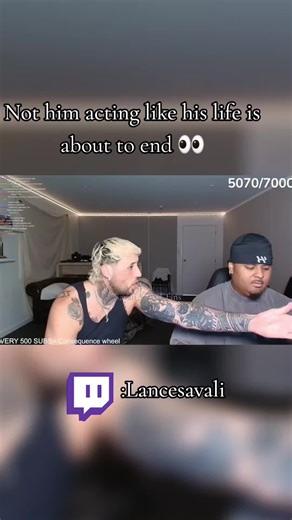 Lancesavali's Dramatic Twitch Stream Moments