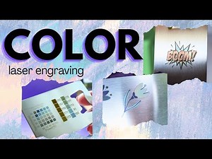 Color Engraving on Metal with the WeCreat Lumos 3W IR module