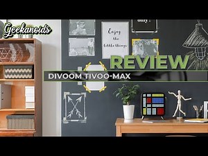 Divoom TIVOO-MAX 2.1-inch Subwoofer Pixel Art Speaker