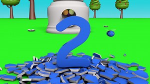 Learn colors with a tractor and other cars - Animation for kids