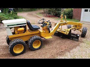 Custom Cub Cadet motor grader