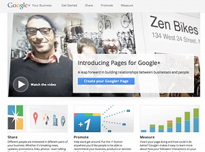Google+ Pages and Direct Connect launch for businesses