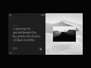 Photographer Portfolio Interactions