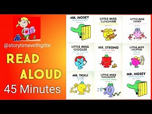 📚READ Aloud books for children📚 | Mr. Men Books |Mr Nosey, Mr Strong,Little Miss Sunshine #kidsbooks