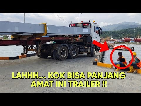 TRUK TRAILER KHUSUS BISA DITARIK PANJANG ‼️ FUNGSI DAN CONTOH MUATAN