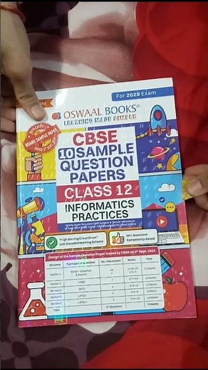 Best Sample Paper Book for Class 12 CBSE l Oswaal Sample Paper Class 12 2024-25 l Class ip