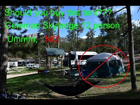 Real Coleman Skylodge Tent Review 12 person.
